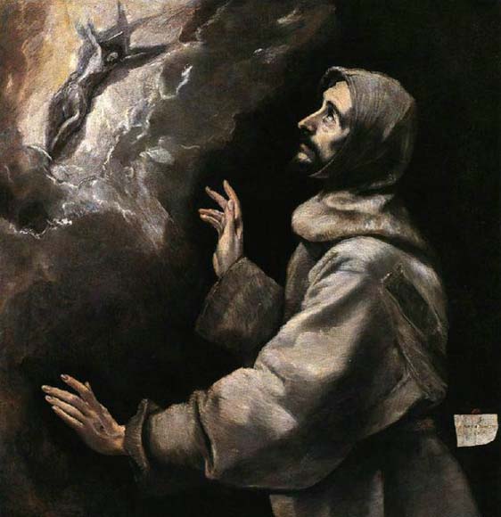 St Francis Receiving the Stigmata